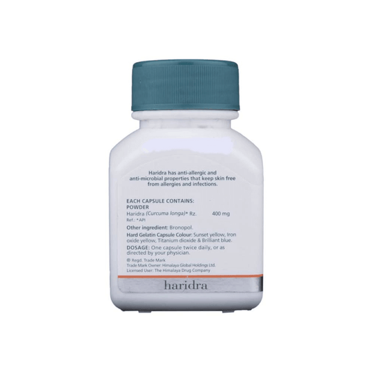 Himalaya Herbals - Haridra Skin Wellness - Pack of 1 - 60 tabs