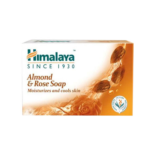 Himalaya Herbals Almond and Rose Soap - 75 gm - Pack of 1
