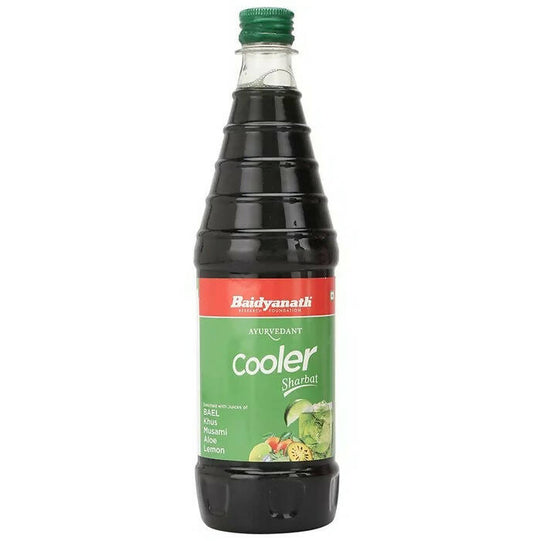 Baidyanath Jhansi Ayurvedant Pure & Natural Cooler Sharbat - 750 ml