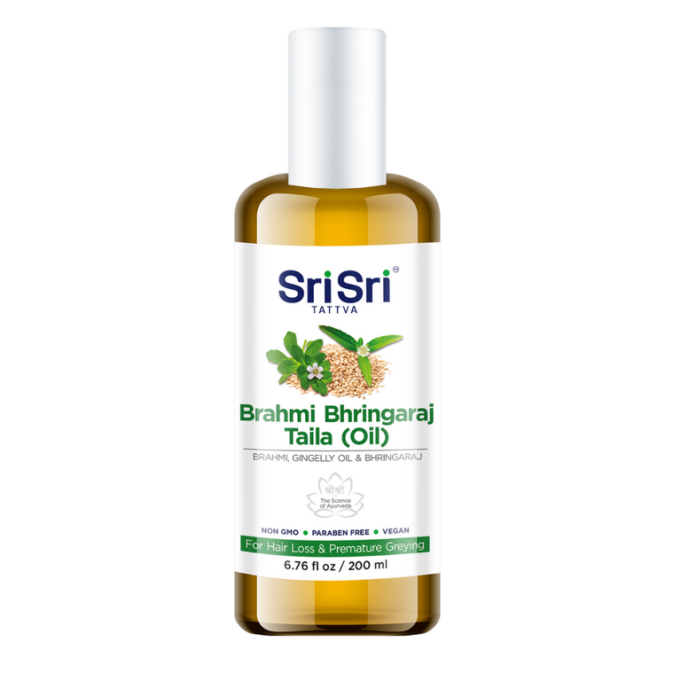Sri Sri Tattva USA Brahmi Bhringaraj Taila - 200 ml