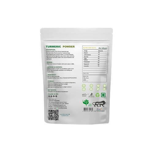 Ao Organic Natural Turmeric Powder - 250 gm