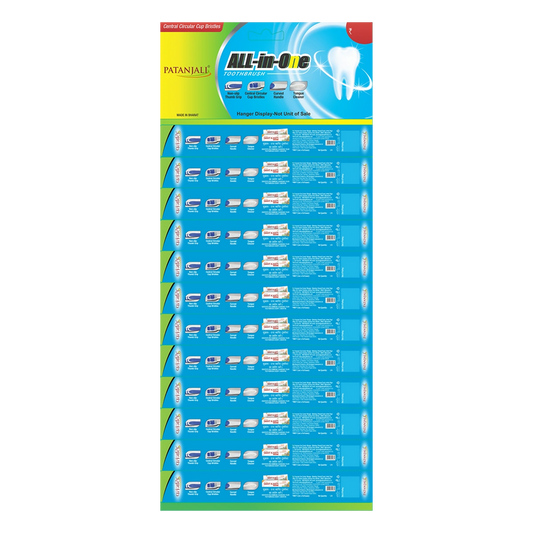 Patanjali Toothbrush All In One Hanger - Set of 12