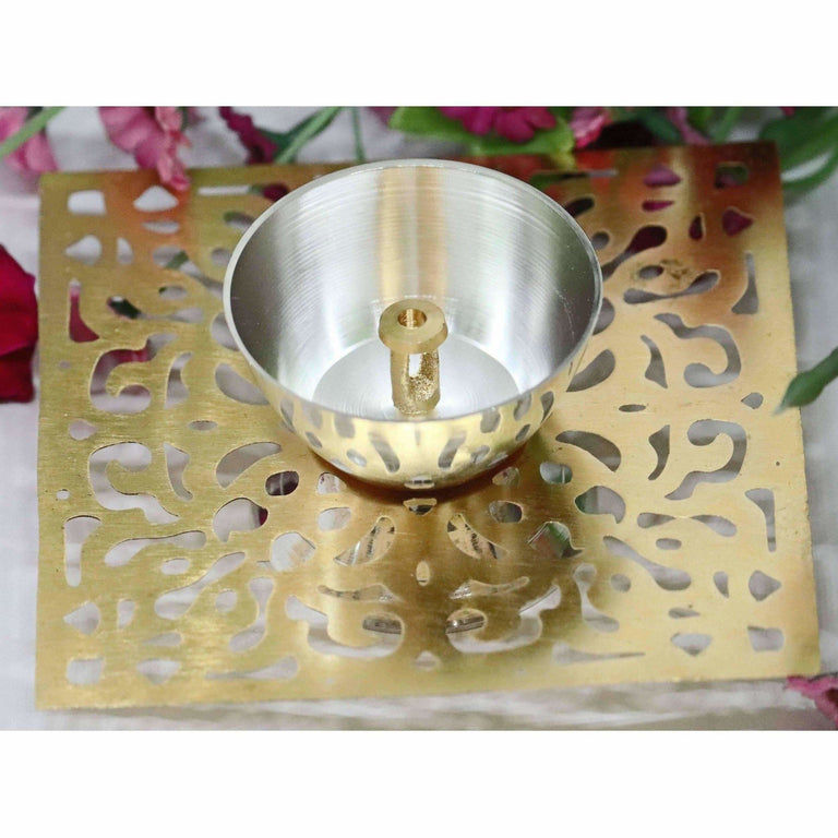 Chahat Premium Living Brass Saw Square Deep