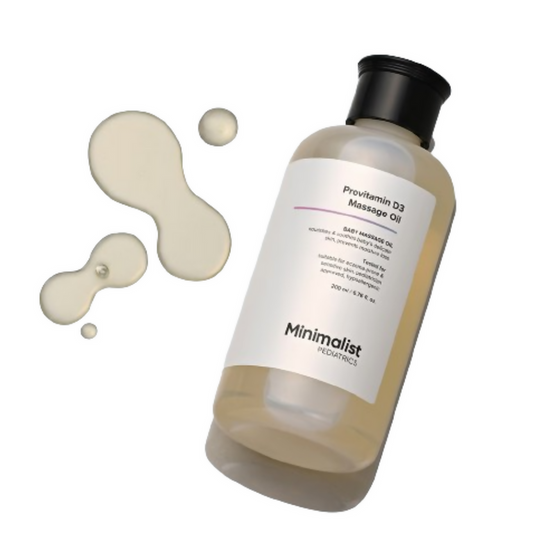 Minimalist Provitamin D3 Baby Massage Oil - 200 ml