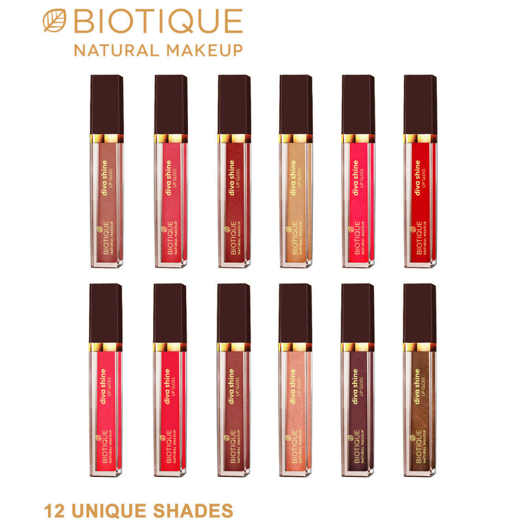 Biotique Diva Shine Lip Gloss - Dew Me Up - 3 ml