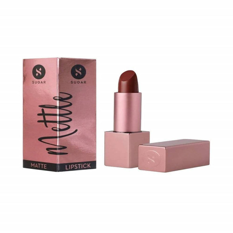 Sugar Mettle Matte Lipstick - Athena (Red Terracotta)