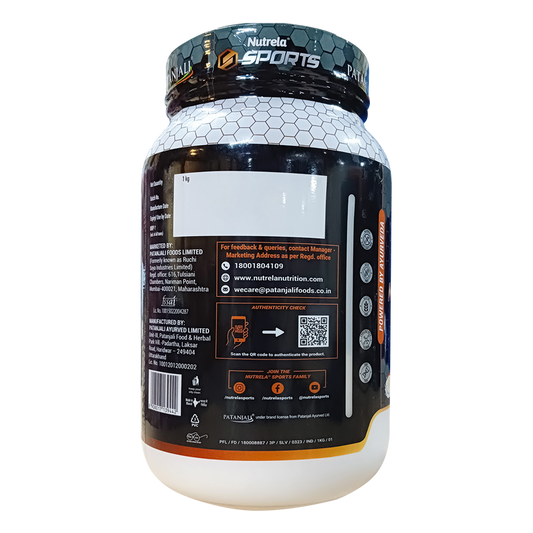Patanjali Nutrela Sports Mass Gainer (Frvan-ice) - 1 kg