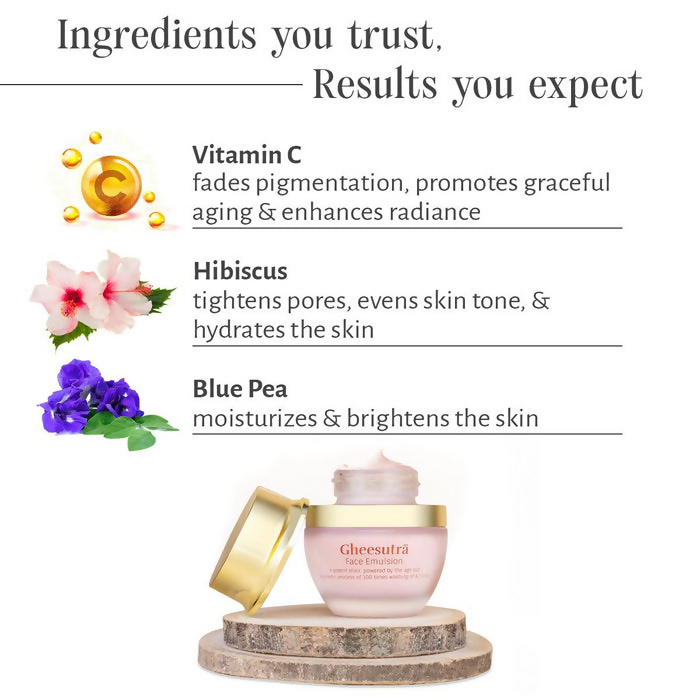 Shankara by Sri Sri Tattva Gheesutra Face Emulsion - 30 ml