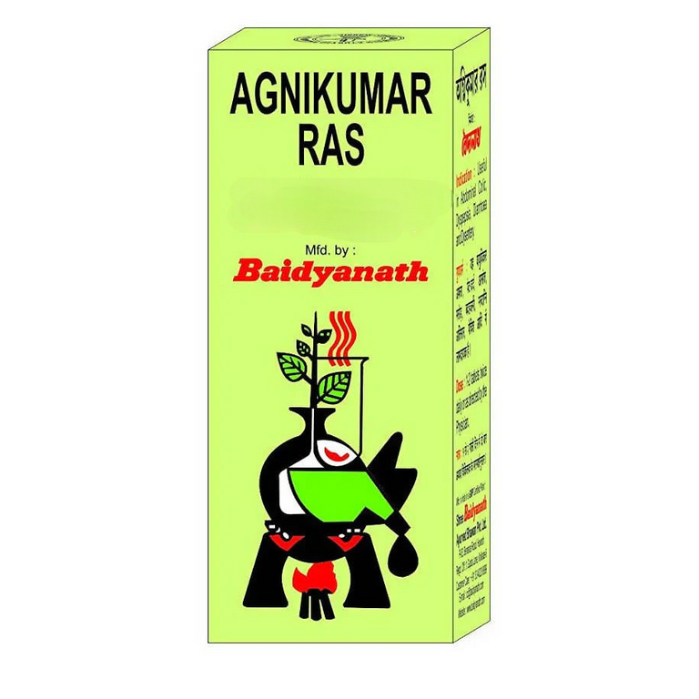 Baidyanath Agnikumar Ras - 80 Tablets