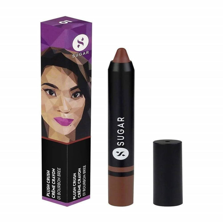 Sugar Plush Crush Creme Crayon - Bourbon Bree (Peach Brown)