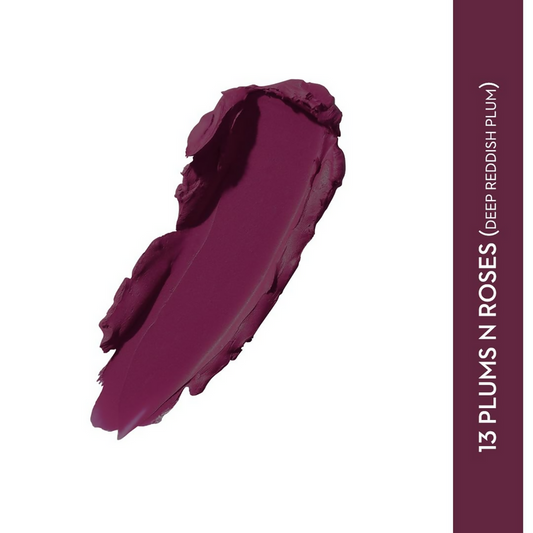 Sugar Cosmetics Matte Attack Lipstick, Transferproof & Smudgeproof - Plums N Roses - 2 gm
