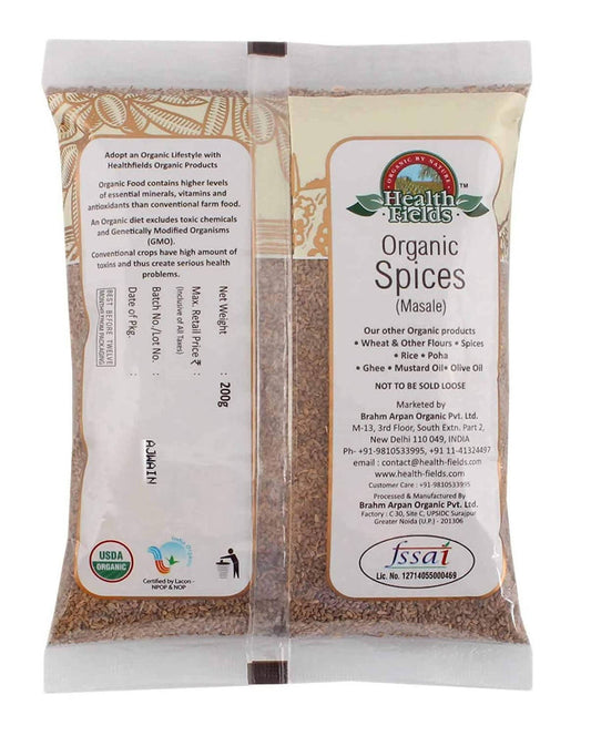 Health Fields Organic Ajwain (Carom Seeds) - 100 gm