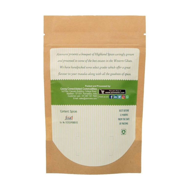 Ainmane Whole Black & White Pepper - 100 gm
