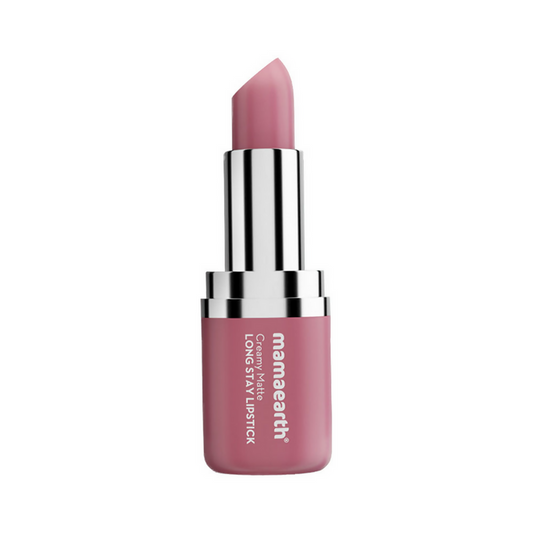 Mamaearth Creamy Matte Long Stay Lipstick - Mauve Bloom - 4.2 gm