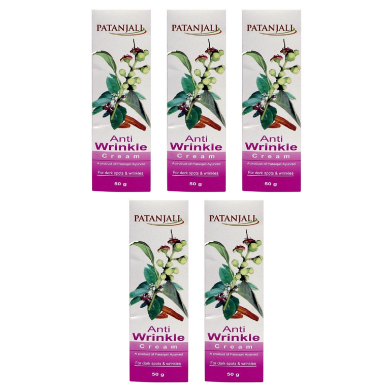 Patanjali Anti Wrinkle Cream - 50 gm - Pack of 1
