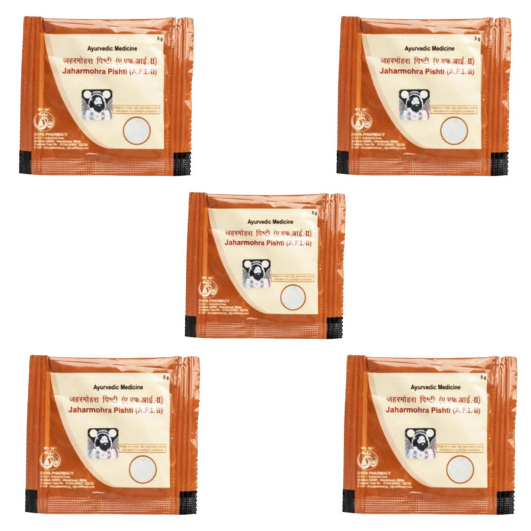 Patanjali Divya Jaharmohra Pishti - Pack of 1