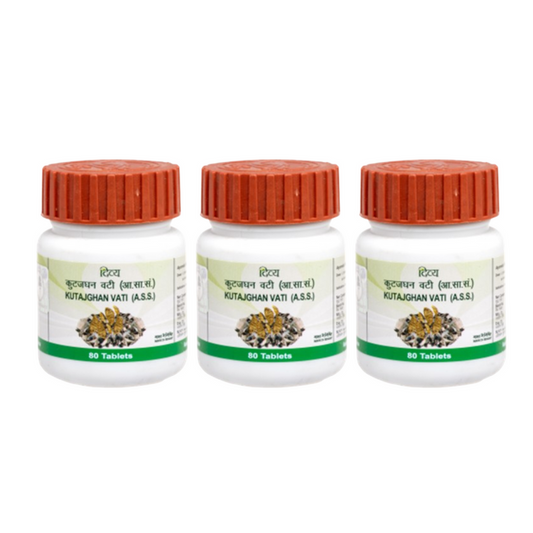 Patanjali Kutajghan Vati - 80 tabs - Pack of 1
