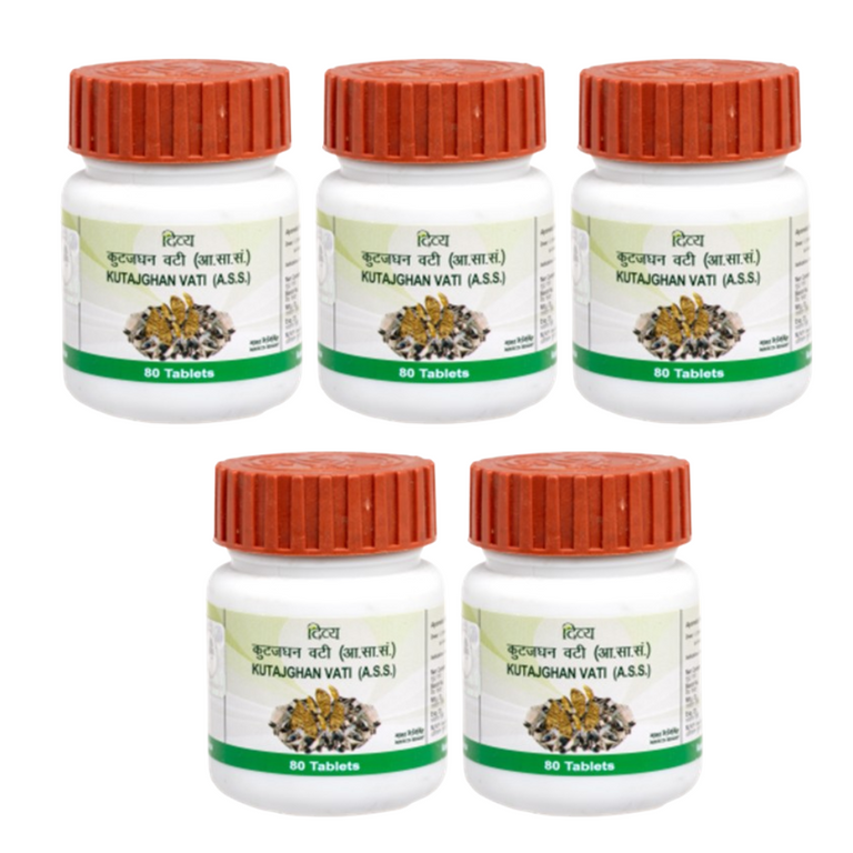Patanjali Kutajghan Vati - 80 tabs - Pack of 1