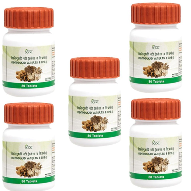 Patanjali Vishtindukadi Vati (80 Tabs) - Pack of 1