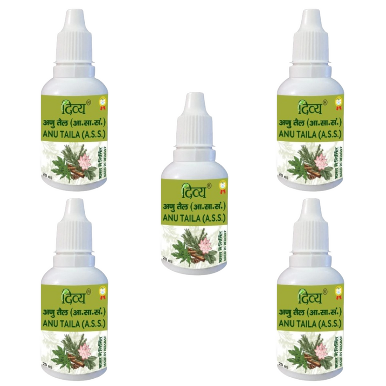 Patanjali Divya Anu Taila - 20 ml - Pack of 1
