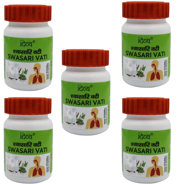 Patanjali Divya Swasari Vati - 80 tabs - Pack of 1