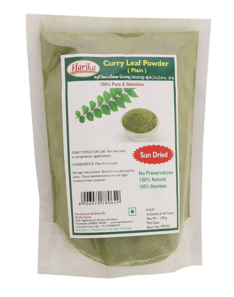 Harika Plain Curry Leaf Powder - 100 gm