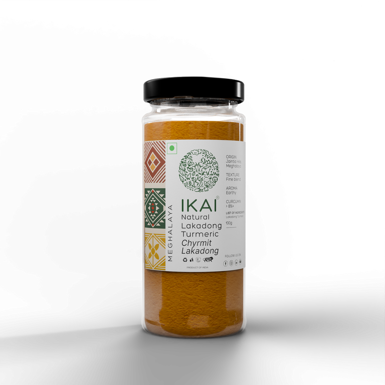 IKAI Natural Lakadong Turmeric - 100 gm