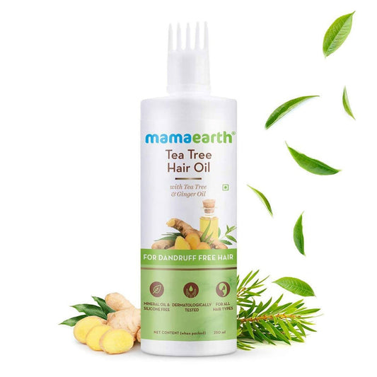 Mamaearth Tea Tree Hair Oil For Dandruff Free Hair - 250 ml