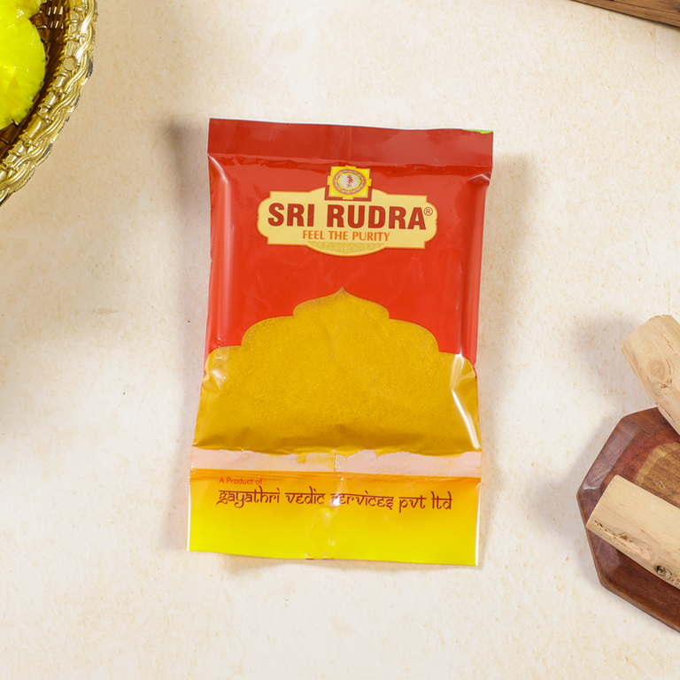 Sri Rudra Turmeric 60g (SR 8906101491025) - 10 gm - Pack of 10