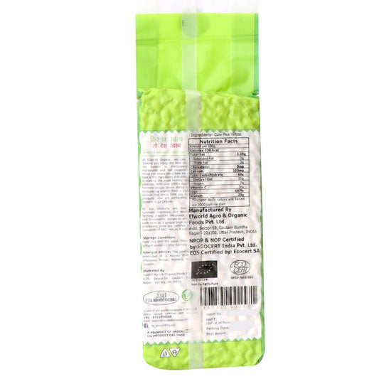 El World Organic Cow Peas - 500 gm