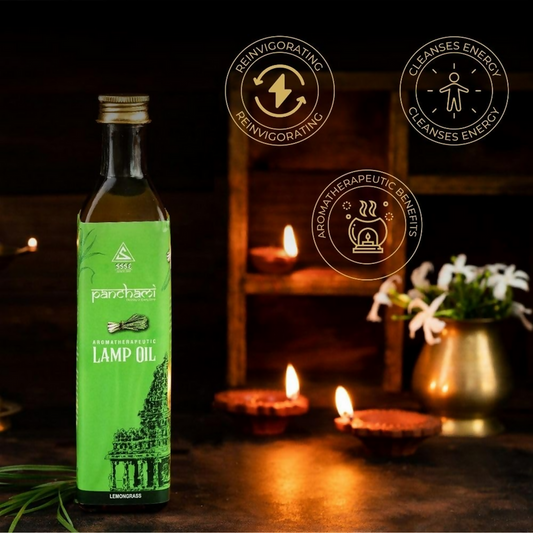 Panchami Sacred Fragrances - Lemongrass Lamp Oil - 1000 ml