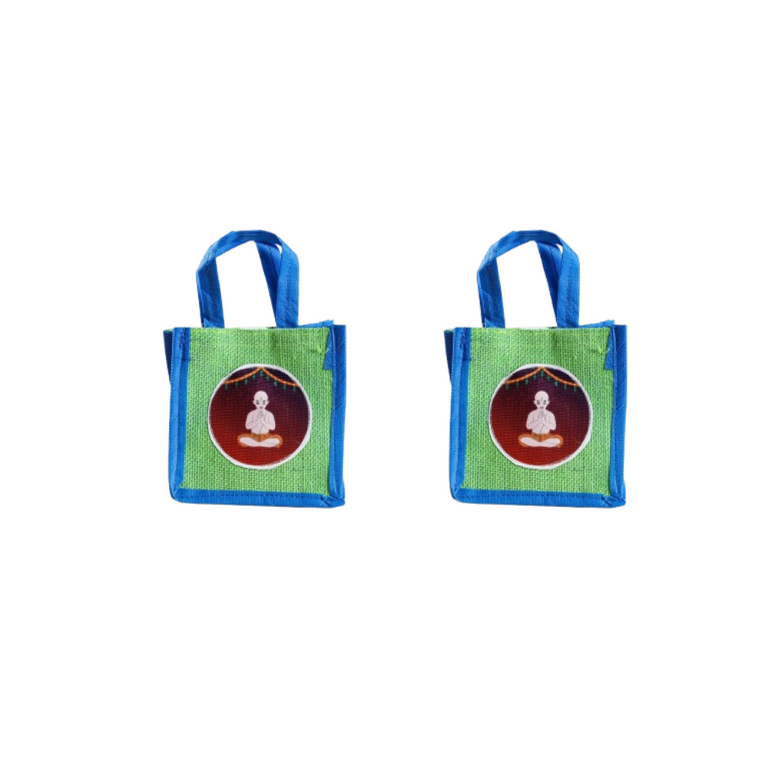 Sri Rudra Theme Jute Bag (SR 02786) - Pack of 2