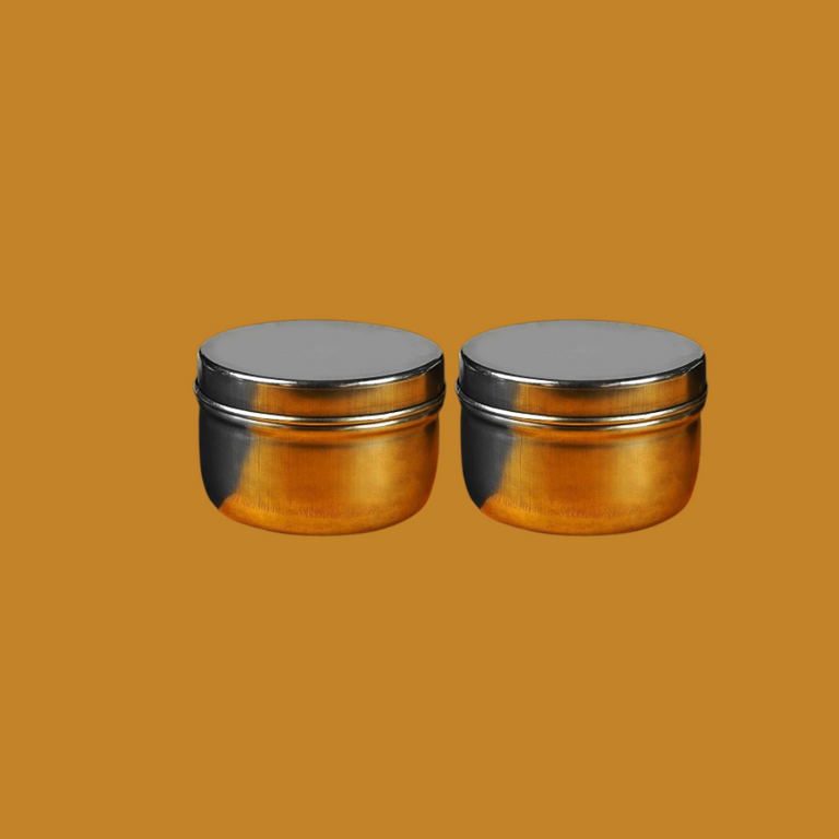 Sri Rudra Steel Jewellary Box Small (SR 01496) - Pack of 2