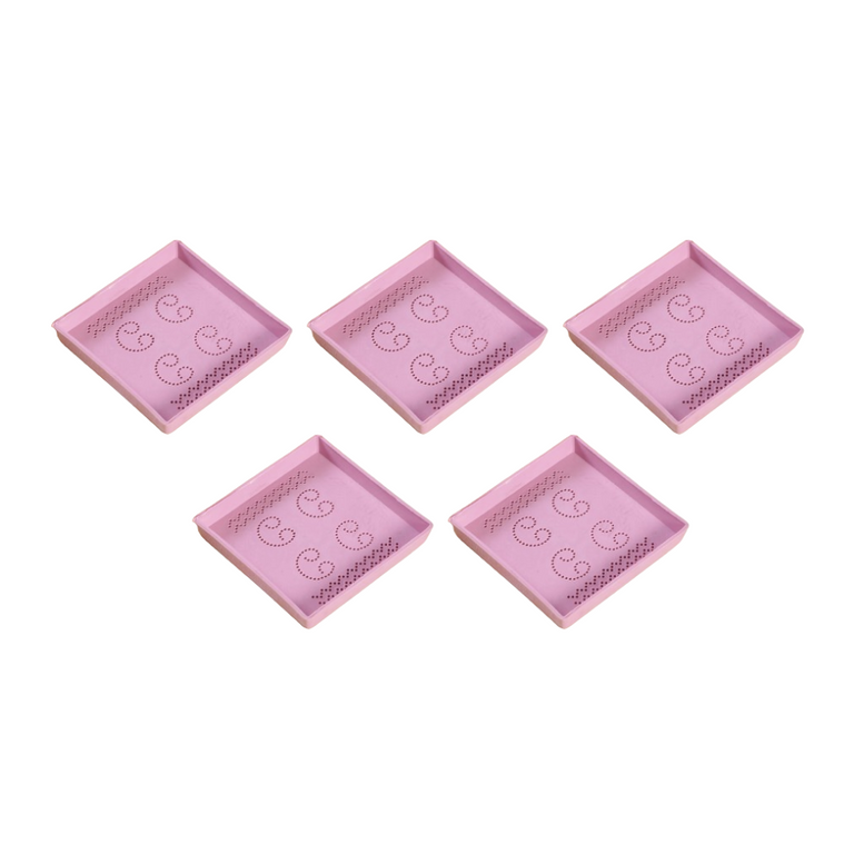 Sri Rudra Fiber Rangoli Om (S) (SR 01426) - Pack of 5