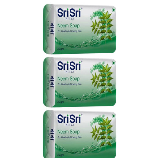 Sri Sri Tattva Neem Soap - 75 Gm - Pack of 1