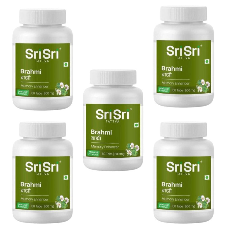Sri Sri Tattva Brahmi 500Mg Tablet - 60 tabs - Pack of 1