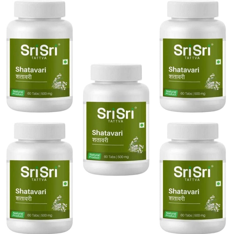 Sri Sri Tattva Shatavari Tablets - 60 tabs - Pack of 1