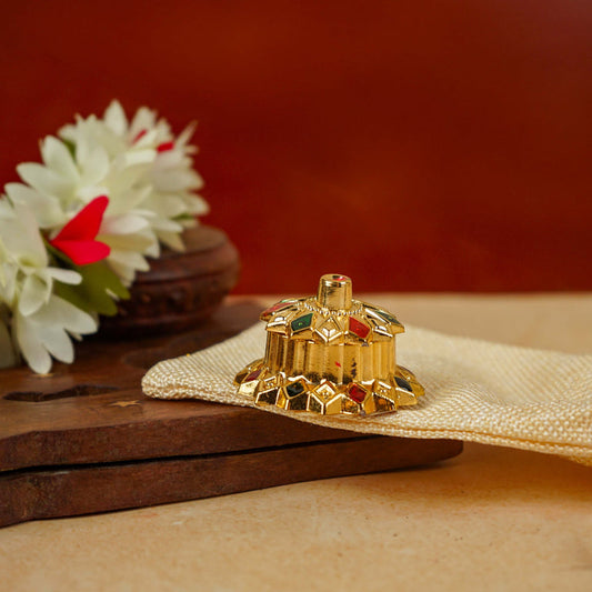 Sri Rudra Kumkum Haldi Mini Fiber (SR 02818) - Pack of 5