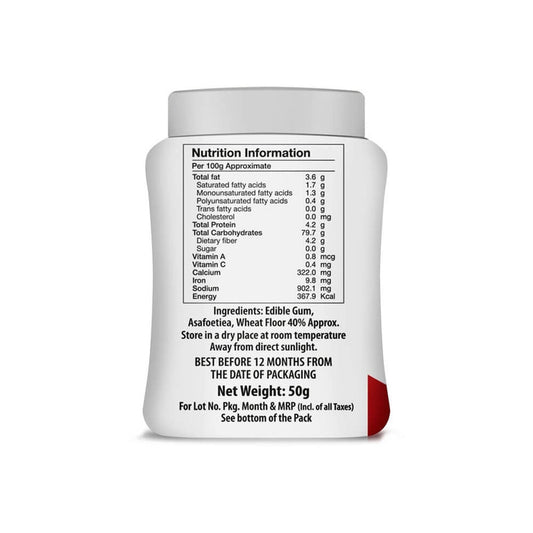 Sri Sri Tattva Compounded Asafoetida (Hing) Powder - 50 gm