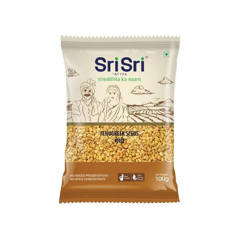 Sri Sri Tattva Fenugreek Seeds (Methi) - 100 gm