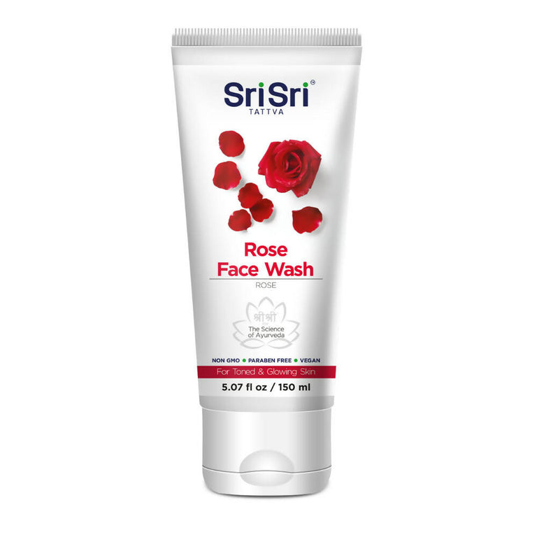 Sri Sri Tattva USA Rose Face Wash - 150 gm