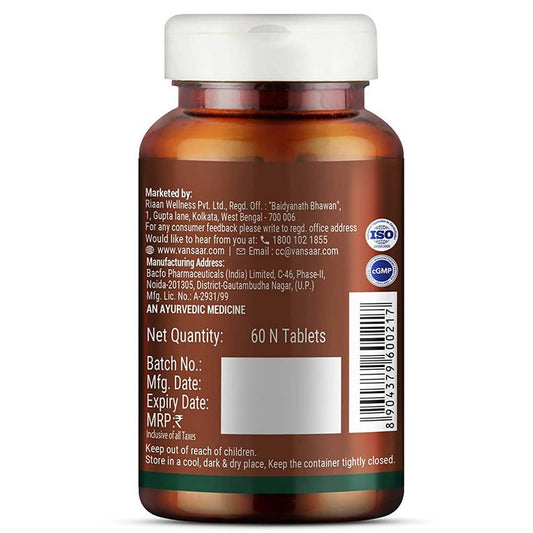 Baidyanath Vansaar Triphala Tablets - 60 Tabs