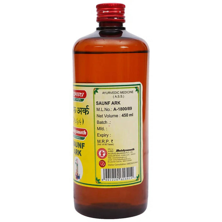 Baidyanath Jhansi Saunf Ark - 450 ml
