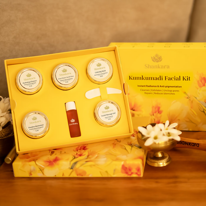 Shankara by Sri Sri Tattva Kumkumadi Facial Kit - Kit