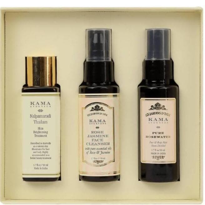 Kama Ayurveda 3 Step Skincare Gift Box - 150 gm