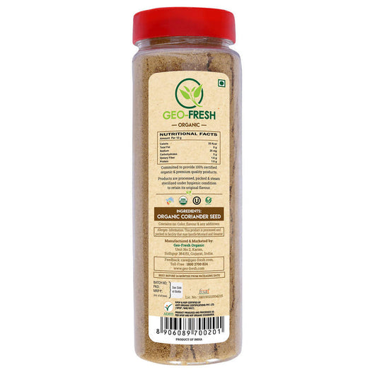 Geo-Fresh Organic Coriander Powder - 150 gm