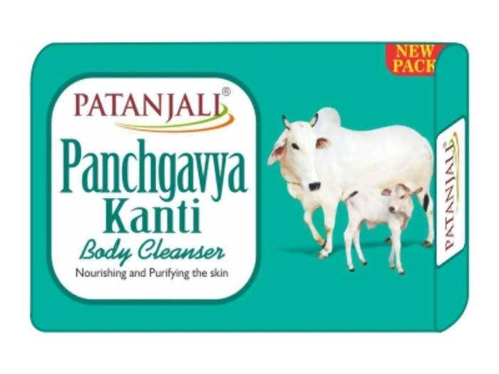 Patanjali Panchagavya Kanti Body Cleanser - 75 gm