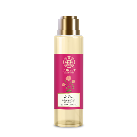 Forest Essentials After Bath Oil Indian Rose Absolute - Nourishing After Shower Body Oil - 50 ml