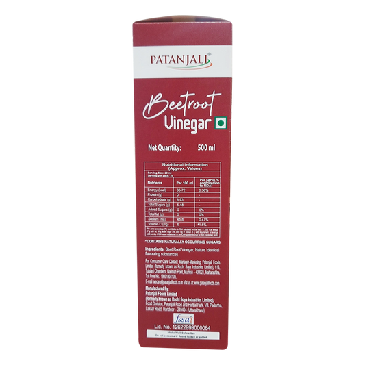 Patanjali Beetroot Vinegar - 500 ml