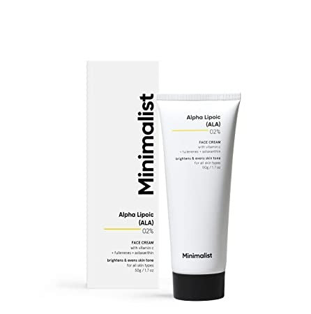 Minimalist Alpha Lipoic (ALA) 02% Face Cream - 50 gm